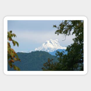 Mount Puensum, Bhutan Sticker